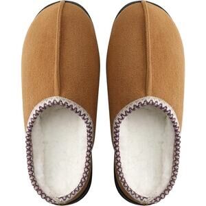 Slippers Women Indoor Outdoor Anti-Slip Fluffy Slippers Memory Foam Rubber Sole
